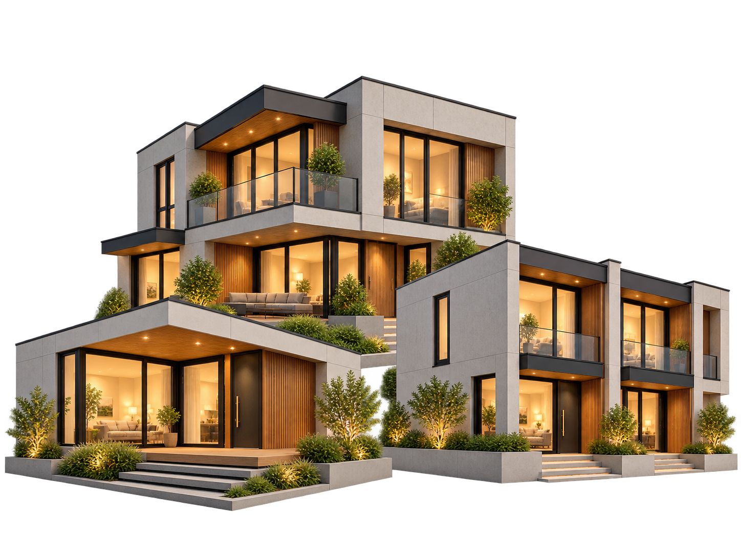 بيت مسبق الصنع بتصميم عصري